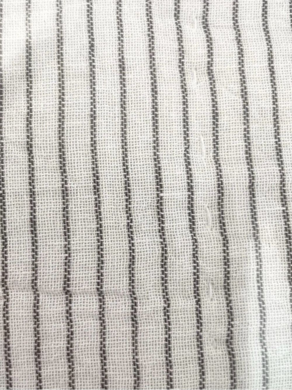 Hearth & Hand With Magnolia Stripe Quilt FULL QUEEN Railroad Gray 88 x 92 Cotton - Picture 8 of 9